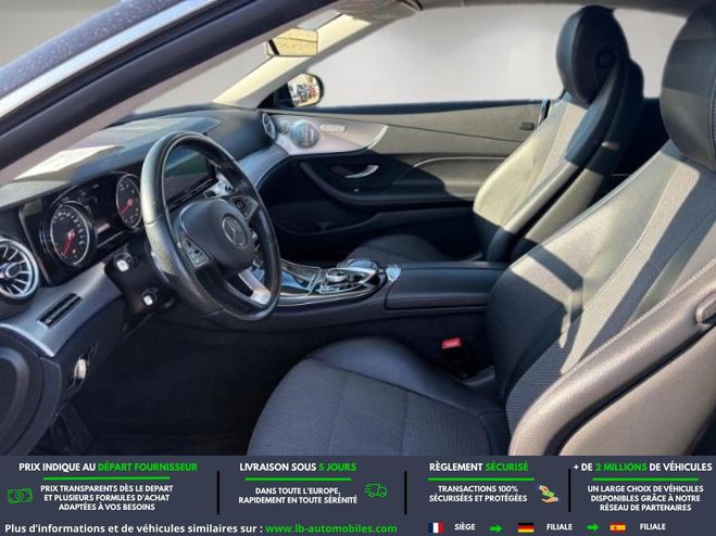 Mercedes Classe E 400 4MATIC BVA Noir de 2018