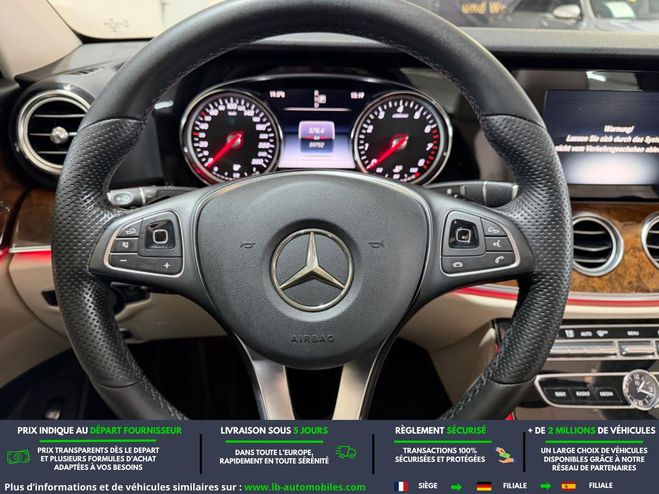 Mercedes Classe E 200 BVA Rouge M�tallique de 2017