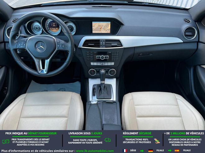 Mercedes Classe C 180 BVA Noir M�tallique de 2011
