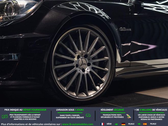 Mercedes Classe C 63 AMG BVA Noir M�tallique de 2013