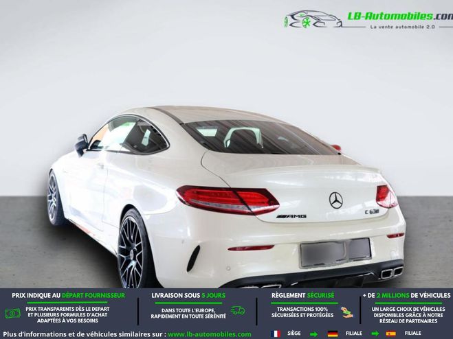 Mercedes Classe C 63 AMG BVA Blanc M�tallique de 2017