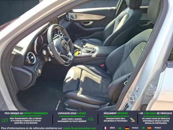 Mercedes Classe C 63 AMG BVA Argent� M�tallique de 2018