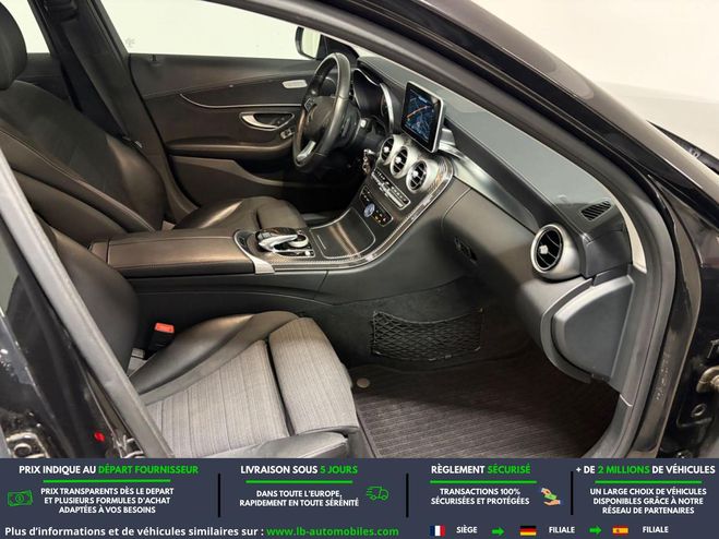 Mercedes Classe C 220 CDI BVA Noir M�tallique de 2015