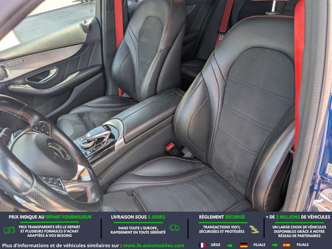 Mercedes Classe C 43 AMG 9G-Tronic 4Matic Bleu M�tallique de 2016