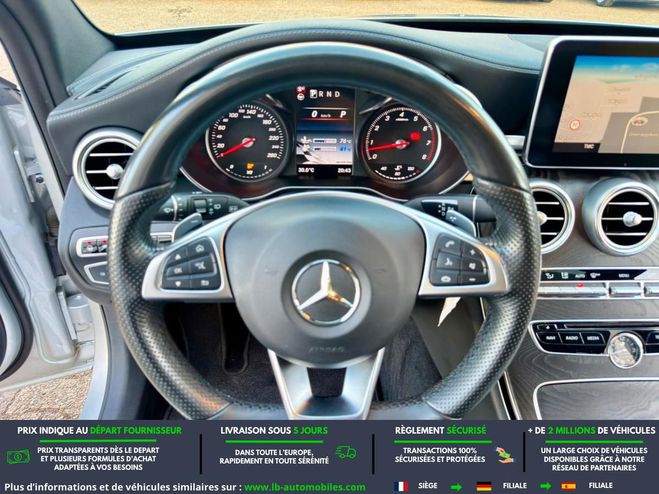 Mercedes Classe C 400 4MATIC BVA Argent� M�tallique de 2016
