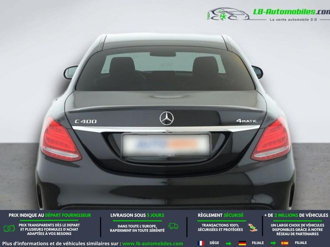 Mercedes Classe C 400 4MATIC BVA Noir M�tallique de 2018