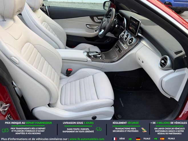 Mercedes Classe C 300 BVA Rouge M�tallique de 2018