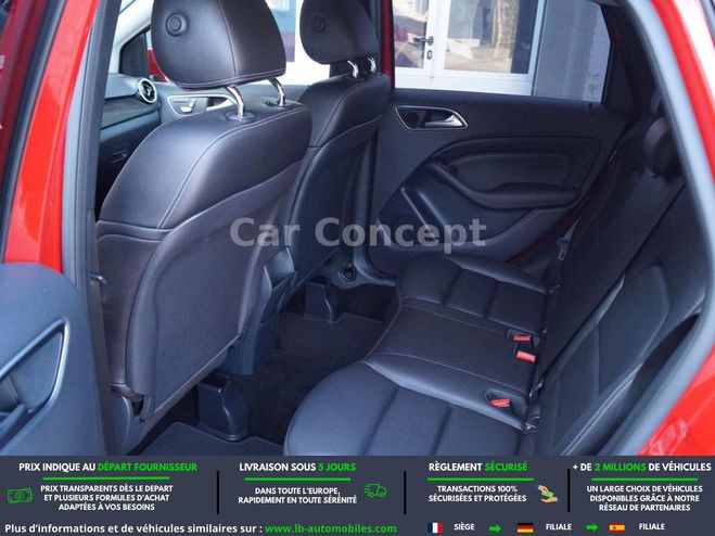 Mercedes Classe B 220 BVA Rouge de 2016
