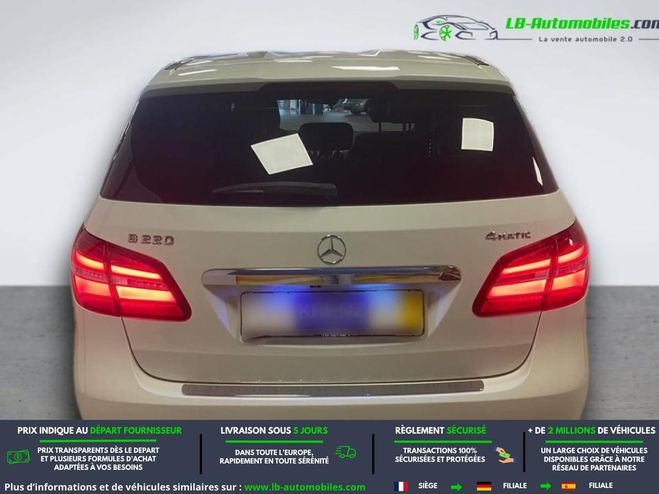 Mercedes Classe B 220 BVA Blanc de 2015