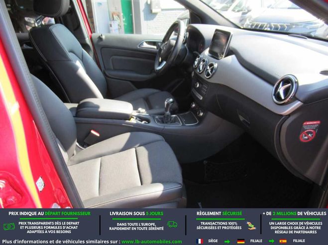Mercedes Classe B 180 CDI Rouge de 2017