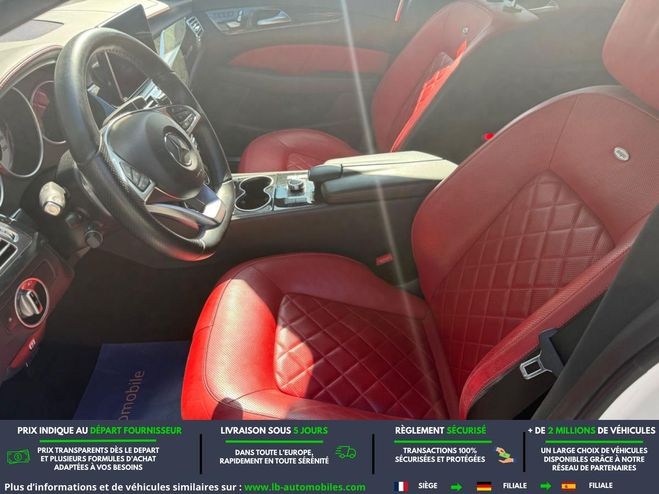 Mercedes Classe CLS COUPE 500 BVA Blanc M�tallique Mate de 2017