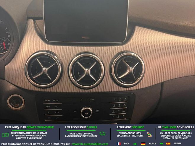 Mercedes Classe B 180 BVA Noir M�tallique de 2016