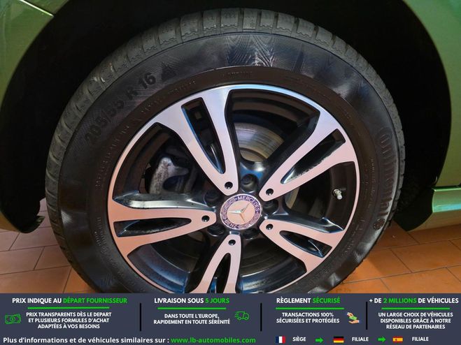 Mercedes Classe B 180 BVA Vert M�tallique de 2017