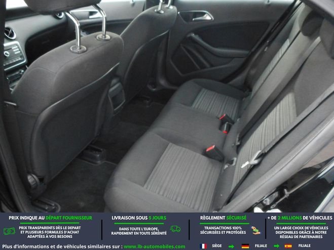 Mercedes Classe A 180 BVA Noir de 2016