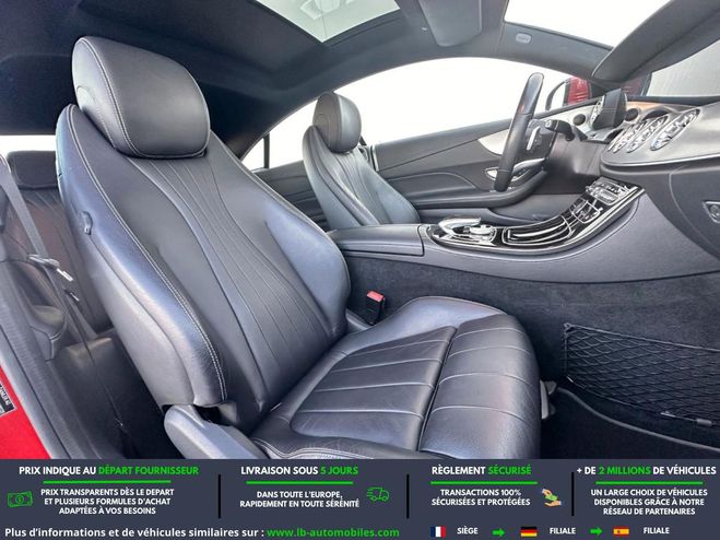 Mercedes Classe E 400 CDI BVA Rouge M�tallique de 2019