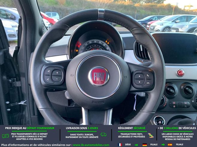 Fiat 500 1.2 69 ch BVA Gris de 2021