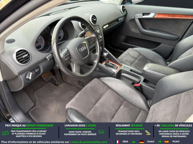 Audi A3 1.8 TFSI 160 BVA Noir M�tallique de 2011
