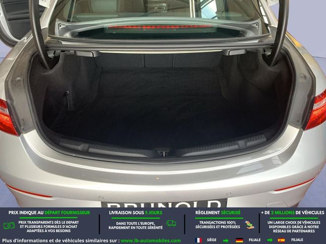 Mercedes Classe E 350 CDI BVA Argent� M�tallique de 2019