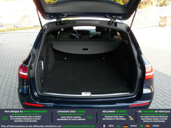 Mercedes Classe E 400 CDI BVA Bleu M�tallique de 2019