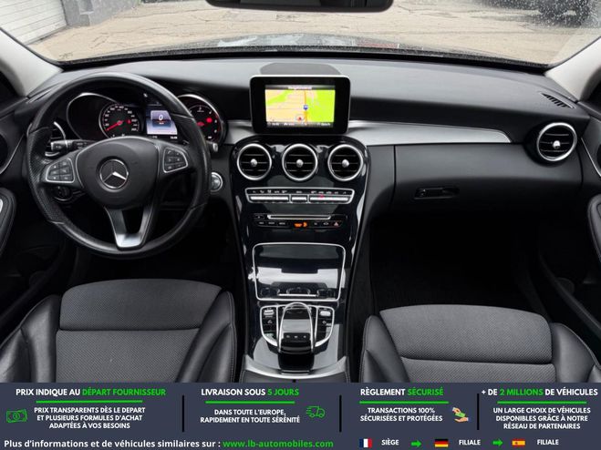 Mercedes Classe C 220 CDI BVA Noir M�tallique de 2016