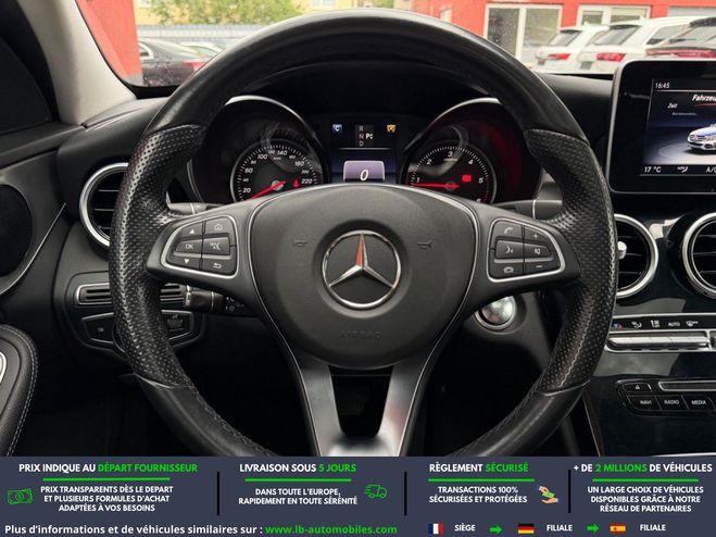 Mercedes Classe C 220 CDI BVA Noir M�tallique de 2016