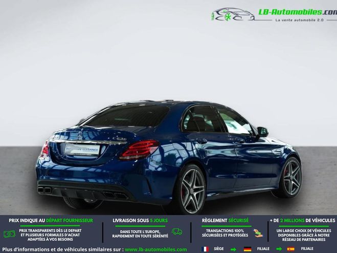 Mercedes Classe C 63 AMG BVA Bleu M�tallique de 2017