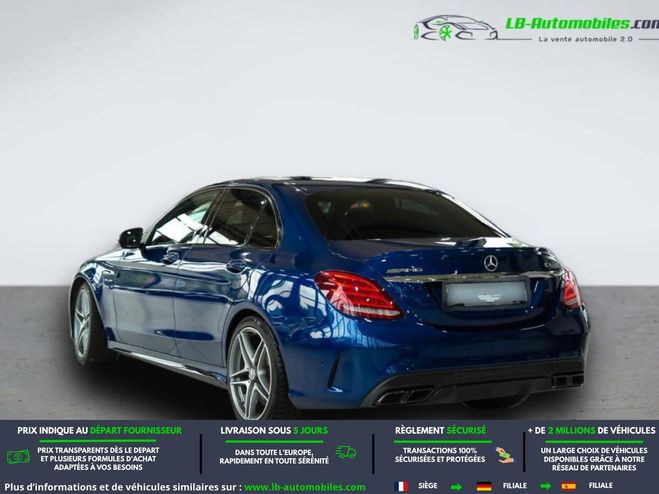 Mercedes Classe C 63 AMG BVA Bleu M�tallique de 2017