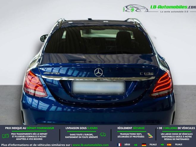 Mercedes Classe C 63 AMG BVA Bleu M�tallique de 2017