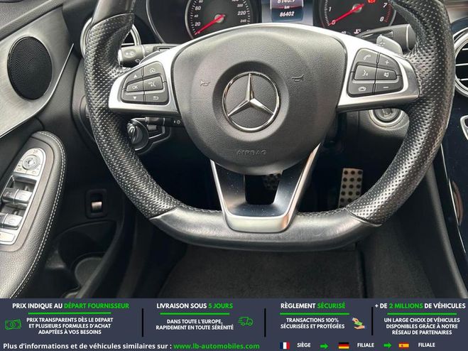 Mercedes Classe C 180 BVA Noir M�tallique de 2018
