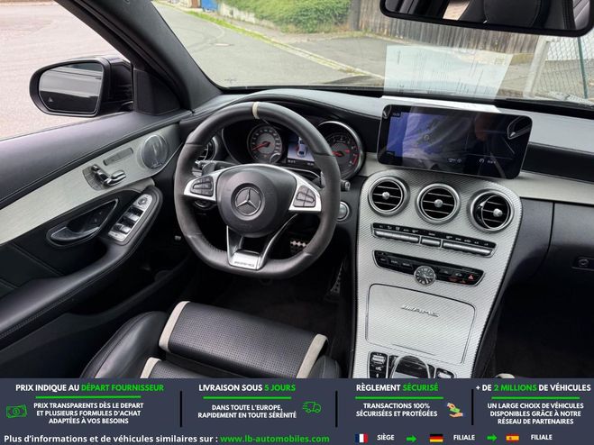 Mercedes Classe C 63 AMG BVA Noir M�tallique de 2018