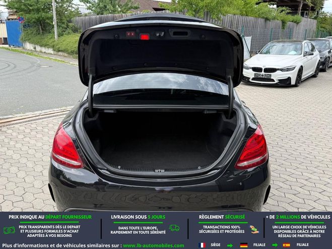 Mercedes Classe C 63 AMG BVA Noir M�tallique de 2018