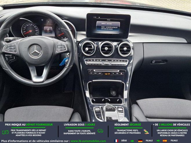Mercedes Classe C 300 BVA Noir M�tallique de 2017