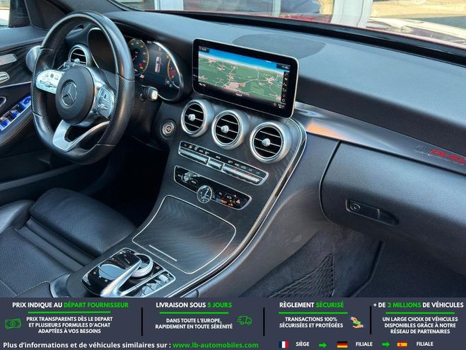 Mercedes Classe C 200 BVA Rouge M�tallique de 2018