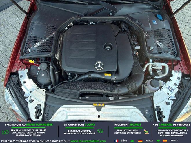 Mercedes Classe C 200 BVA Rouge M�tallique de 2018