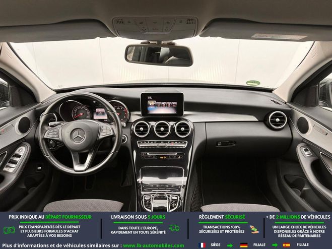 Mercedes Classe C 180 BVA Noir M�tallique de 2015