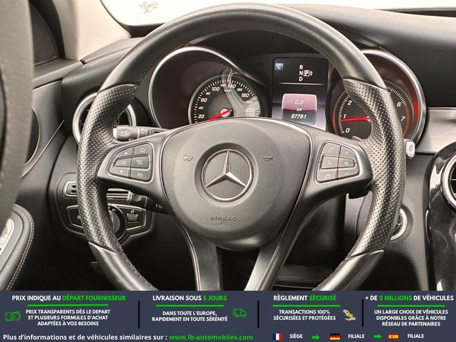 Mercedes Classe C 180 BVA Noir M�tallique de 2015