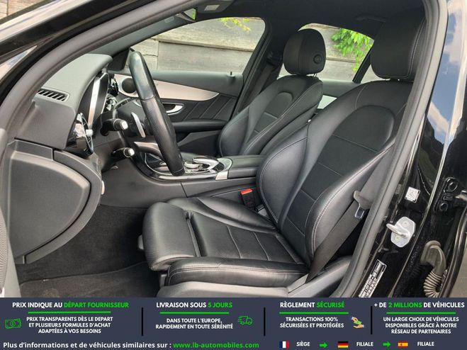 Mercedes Classe C 180 BVA Noir M�tallique de 2016