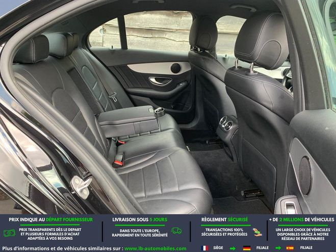 Mercedes Classe C 180 BVA Noir M�tallique de 2016
