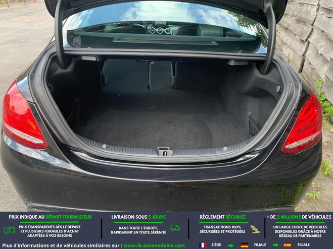 Mercedes Classe C 180 BVA Noir M�tallique de 2016