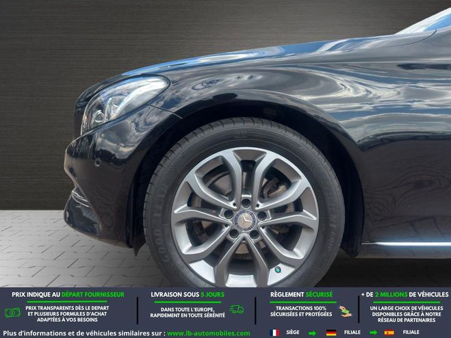 Mercedes Classe C 180 BVA Noir M�tallique de 2014