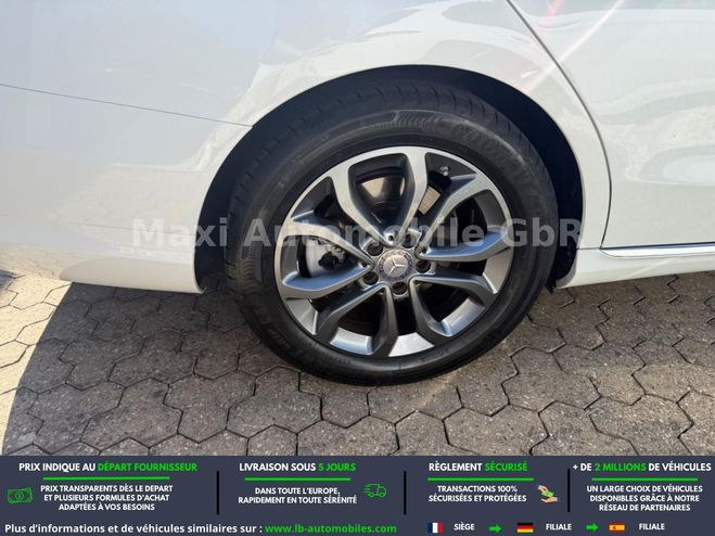 Mercedes Classe C 180 Blanc de 2015