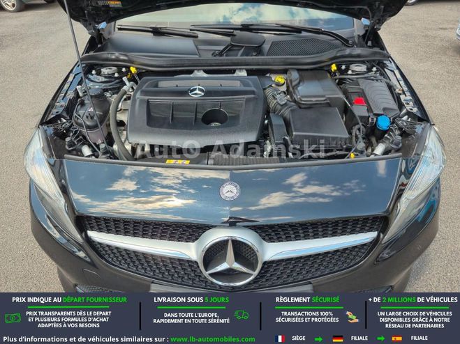 Mercedes Classe A 180 CDI BVA Noir M�tallique de 2017