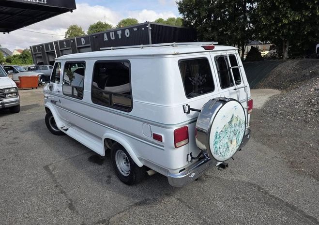 Chevrolet Chevy Van GMC Vandura G20 5.7L V8 Blanc de 1995