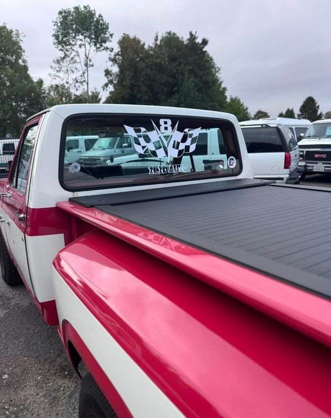 Ford F150 F Flareside 5.0 V8 Rouge de 1985