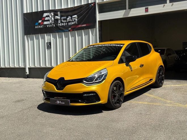 Renault Clio 1.6 200CV RS CUP EDC / JAUNE SIRIUS / CA Jaune de 2014