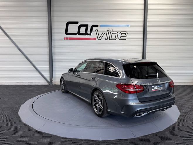 Mercedes Classe C BREAK 300 de 9G-Tronic AMG Line SUIVI -  Gris Nacre de 2020
