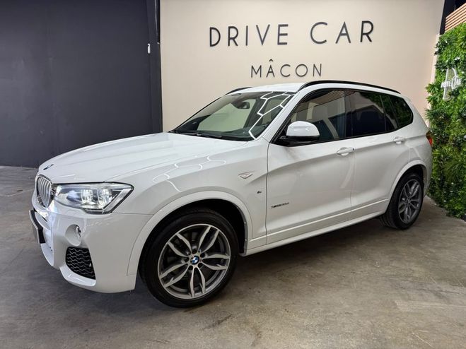 BMW X3 30D 258CV XDRIVE M SPORT BVA Blanc de 2016