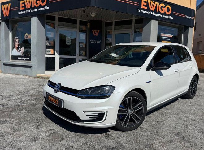 Volkswagen Golf 1.4 TSI 204 CH Hybride Rechargeable DSG6 Blanc de 2015