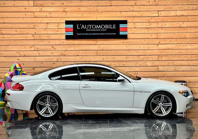 BMW M6 E63 V10 5.0 507cv SMG Eisenmann Entretie Blanc de 2008