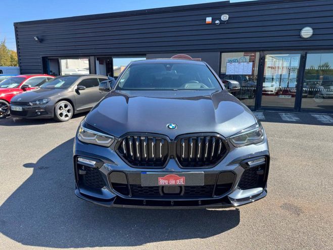 BMW X6 xDrive 30d - BVA G06 M Sport PHASE 1, GA GRIS FONCE de 2020
